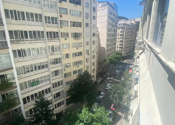 Studio Completo Ao Lado Da Praia De Copacabana Com Ar, Duas Camas, Wifi, Canais A Cabo, Ate 3 Pessoas, Pauloangerami Df125 Rio de Janeiro